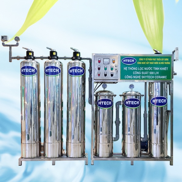 Dây chuyền sản xuất nước SKYTECH CERAMIC công suất 500L/H
